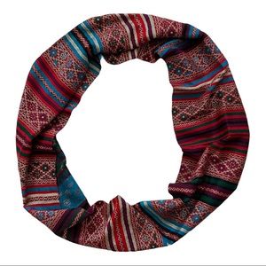 Patterned Circle Scarf